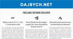 Desktop Screenshot of dajbych.net