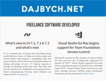 Tablet Screenshot of dajbych.net
